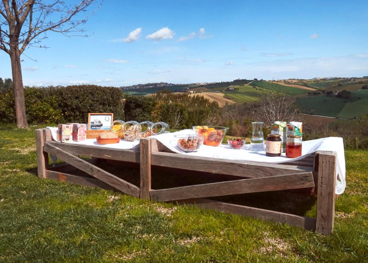 Il Gallo Silvestre - Bed&Books Montecassiano ภายนอก รูปภาพ