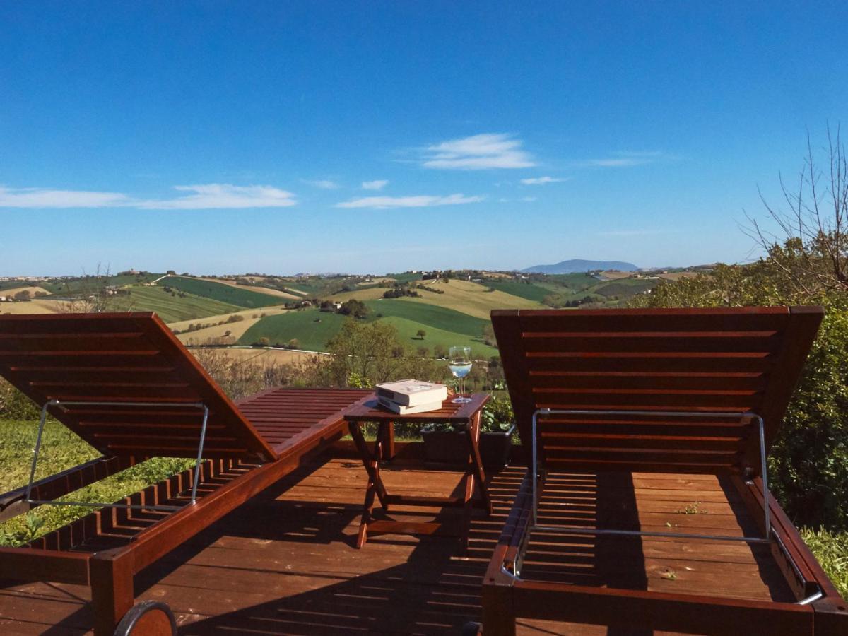 Il Gallo Silvestre - Bed&Books Montecassiano ภายนอก รูปภาพ