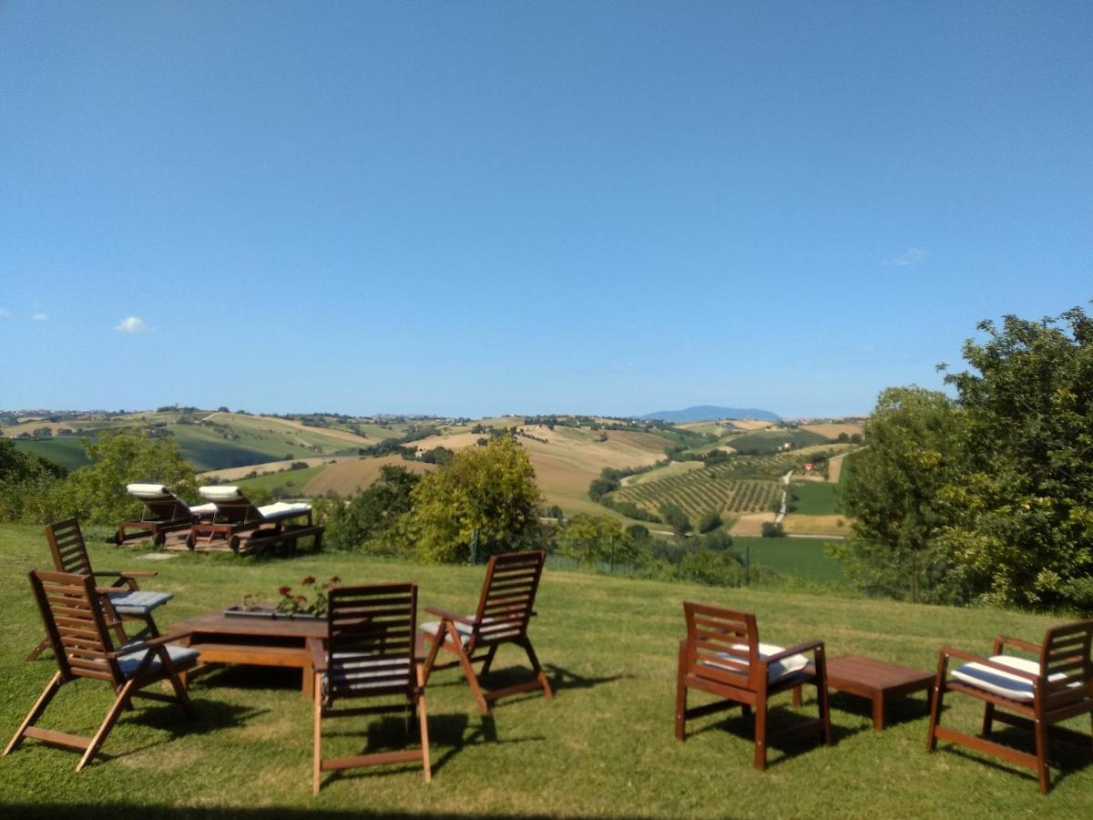 Il Gallo Silvestre - Bed&Books Montecassiano ภายนอก รูปภาพ